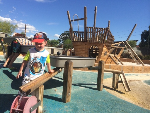 Play on the pirate ship, ride the flying fox and explore this amazing adventure playground alongside the Swan River, close to the Swan Valley!