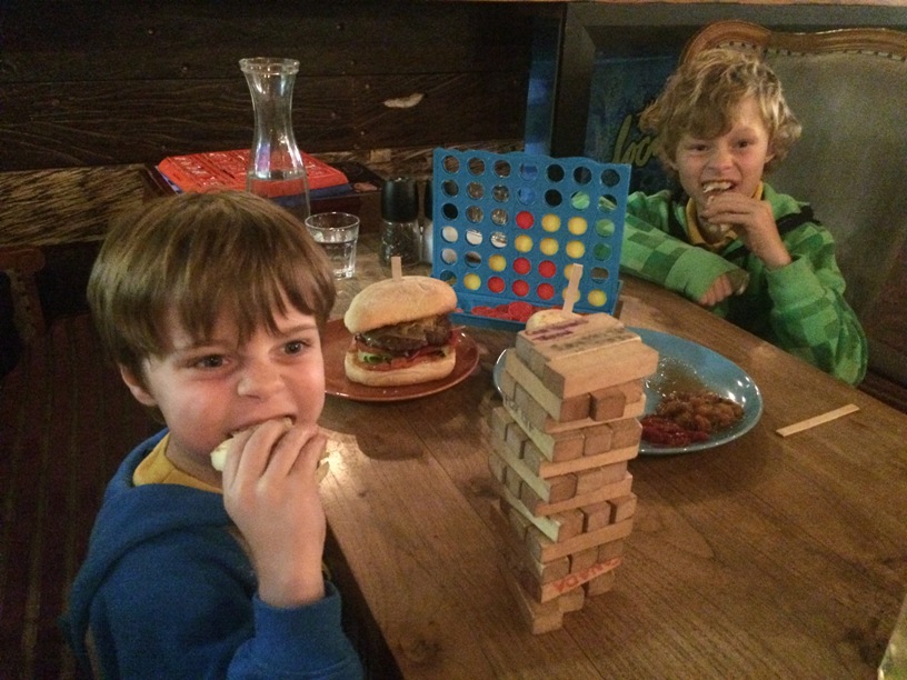 Leave the iPads at home and enjoy family burger and boardgame night at The Local Shack