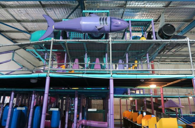 Super affordable, huge play centre with amazing cafe at Champs at Play Kelmscott