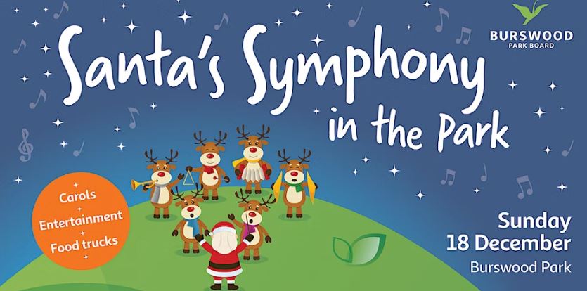 Santas Symphony in the Park 2022