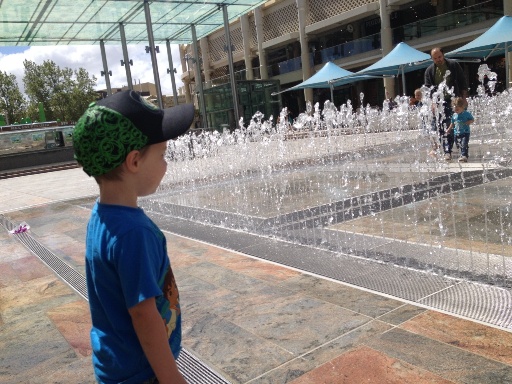 Water Labyrinth in Forrest Place