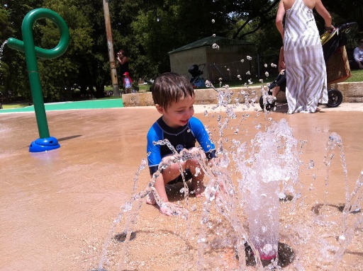 Hyde Park Water Playground North Perth