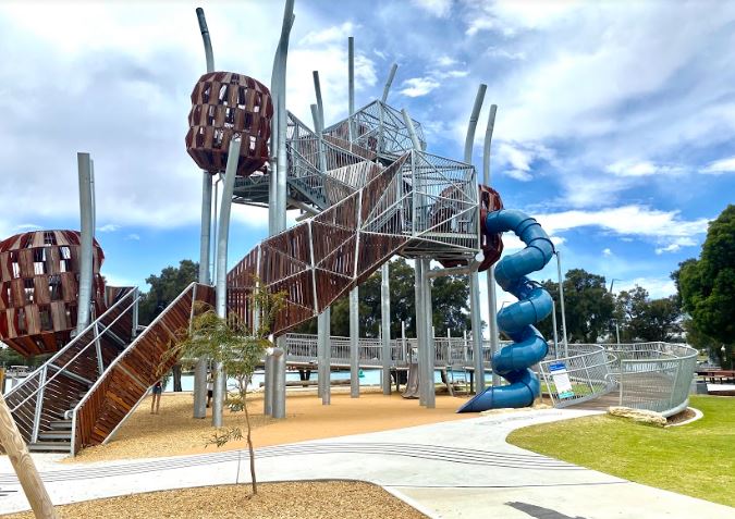 Western Foreshore Playground Slide Mandurah