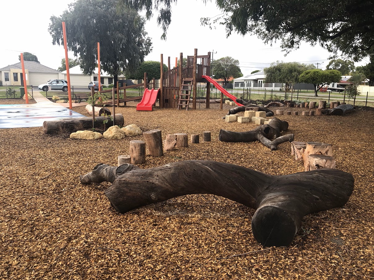 Bring your bikes along to this adventure playground with bike pump track alongside