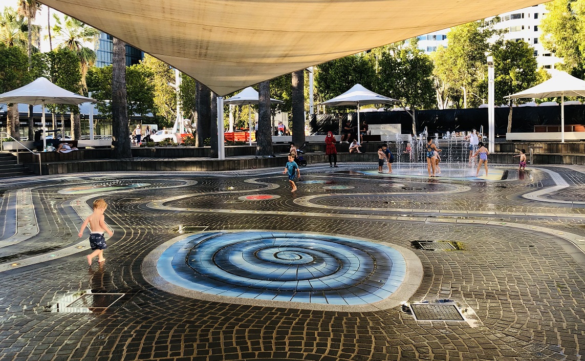 Elizabeth Quay BHP Water Park