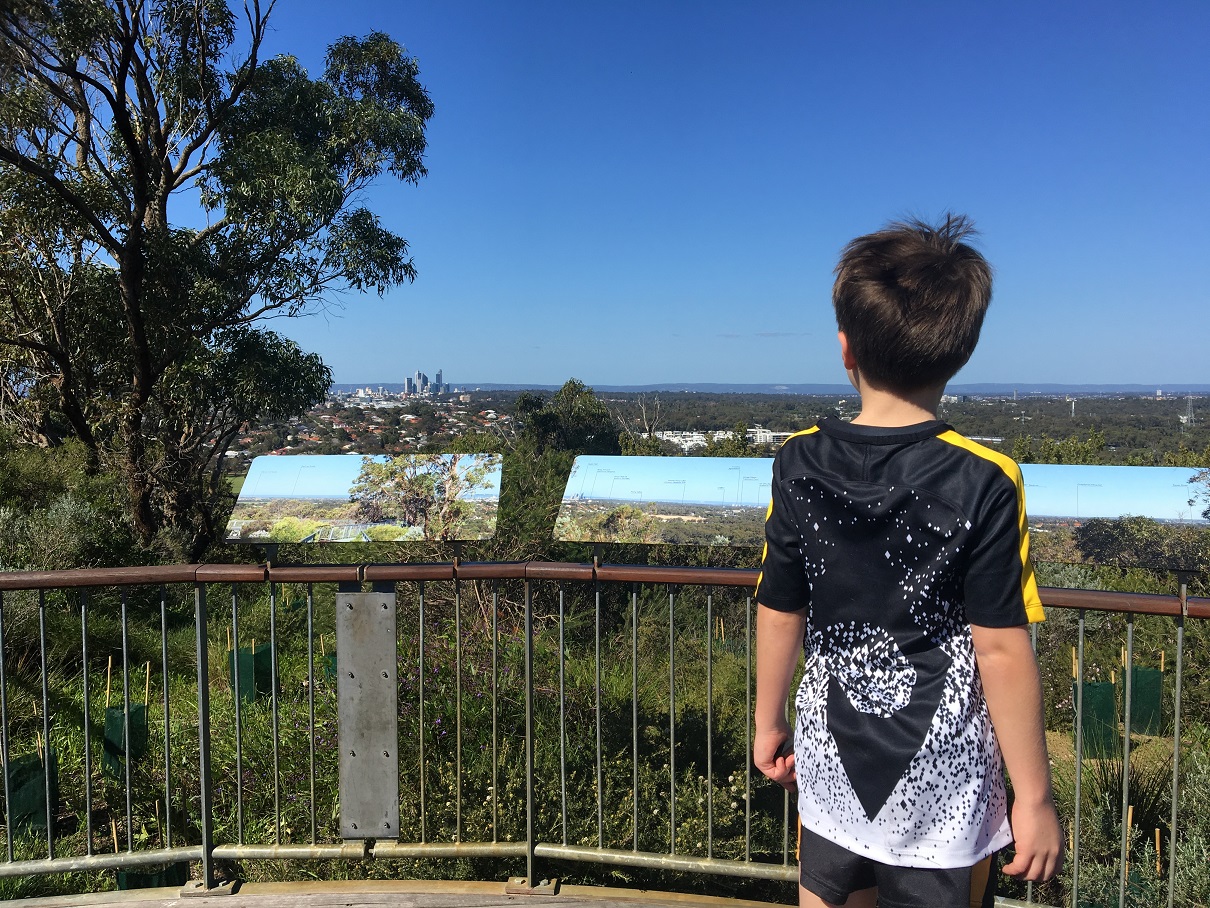 Reabold Hill Summit Lookout Top Signs