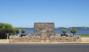 Australind First Settler Landing Stone Seat Memorial Bunbury