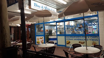 Blue and White Cafe North Adelaide