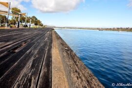 Old Wooden Wharflands Port Augusta