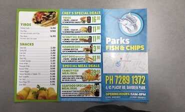 Parks Fish and Chips Davoren Park