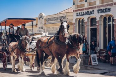 christmas in july at sovereign hill