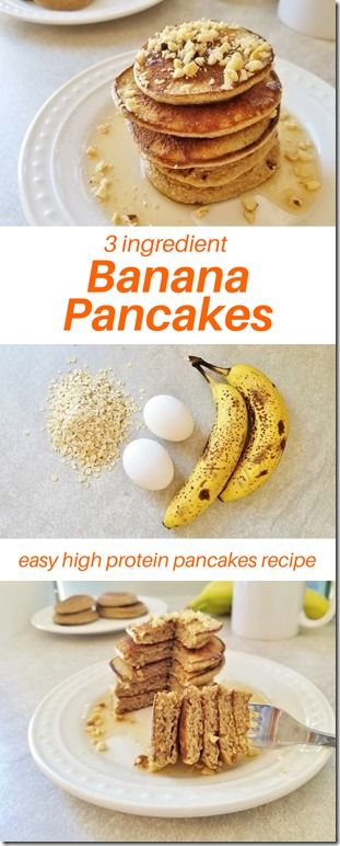 3 ingredient banana pancake recipe