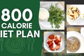 800 calorie a day meal plan