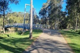 Azads footpath Bridge Killarney Vale