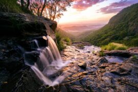 Waterfalls in Gold Coast