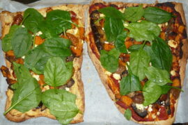 afghan bread pizza