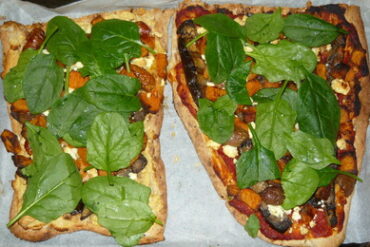 afghan bread pizza