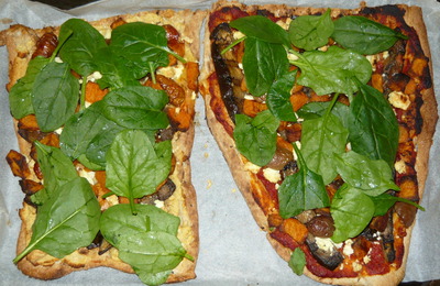 afghan bread pizza