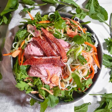 asian duck salad