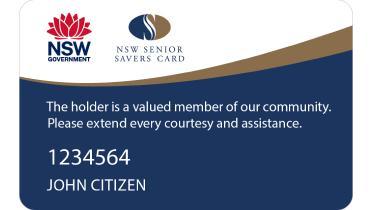 australian seniors card nsw