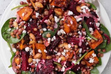 beetroot pumpkin salad