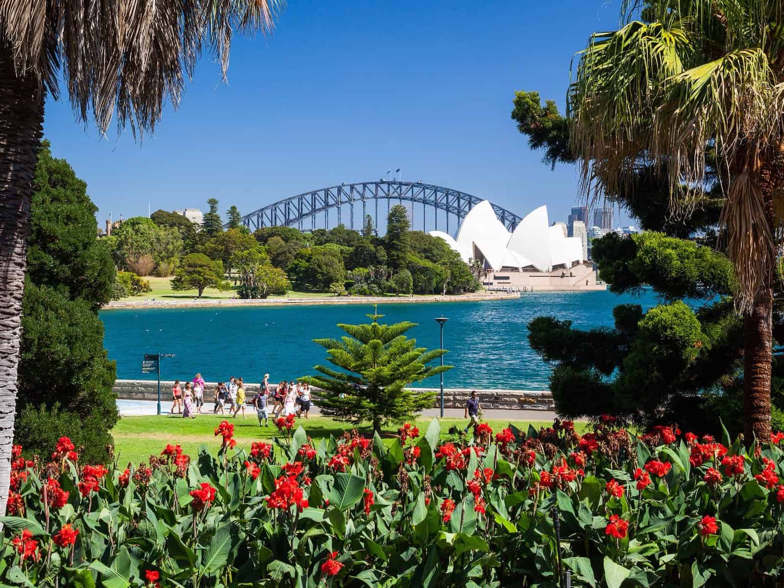 botanical gardens sydney