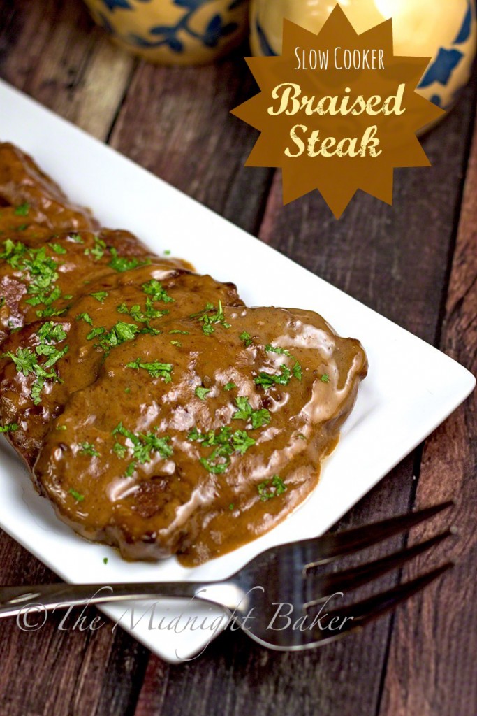 braised steak slow cooker