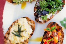 bruschetta starter ideas