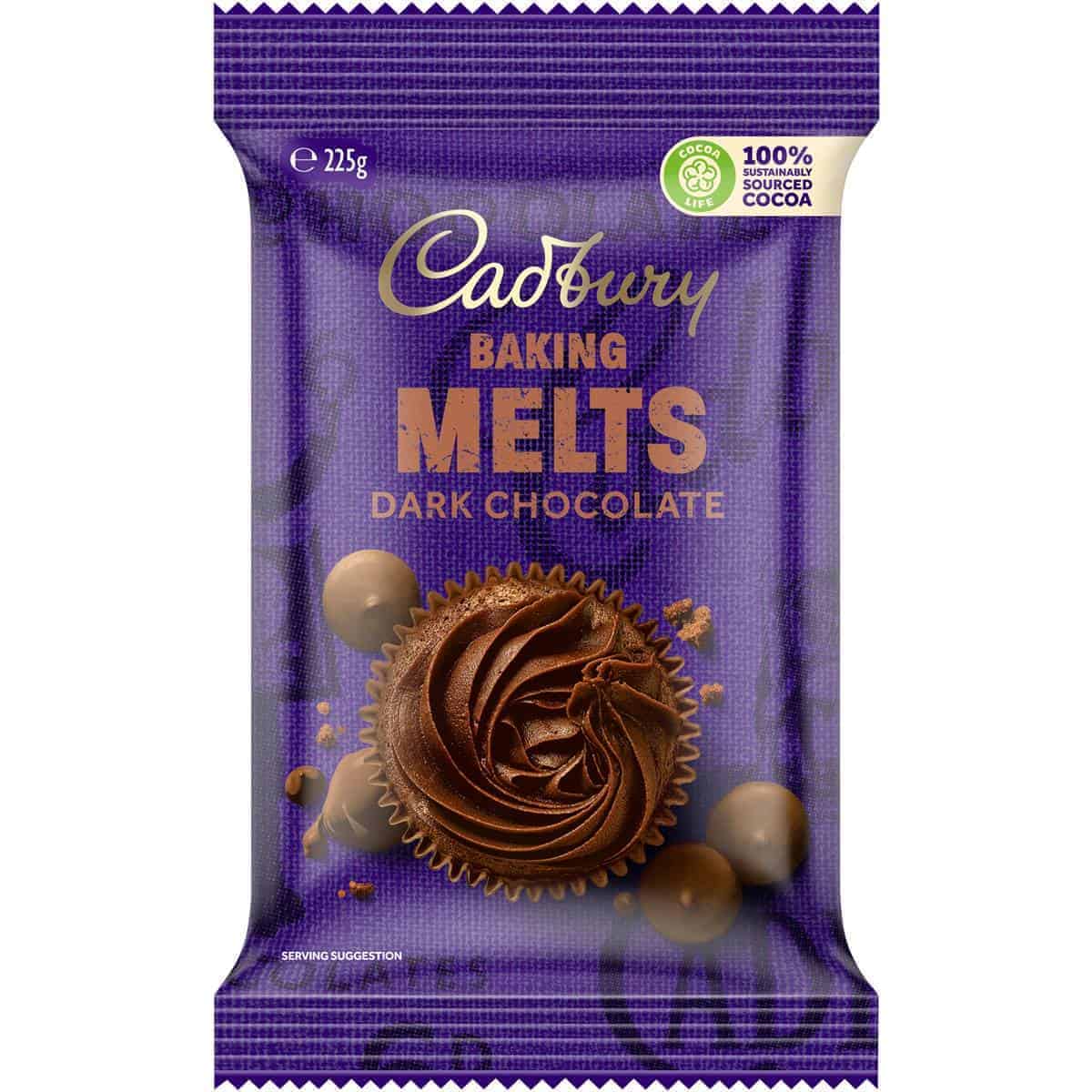 cadbury dark chocolate melts