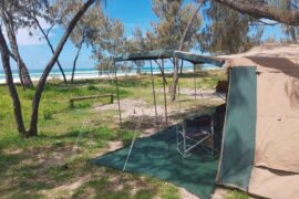 camping at stradbroke island