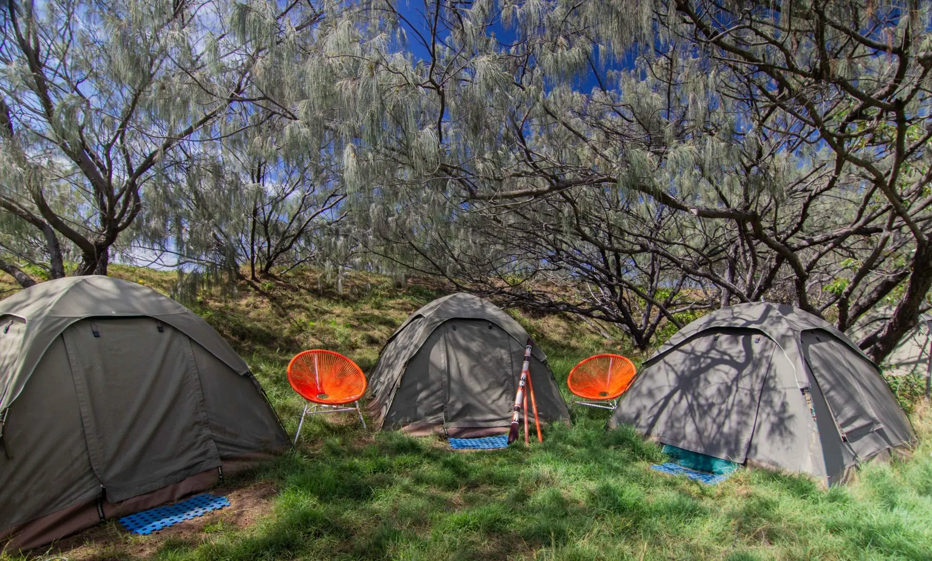 camping spots fraser island