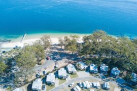 caravan park nelsons bay nsw