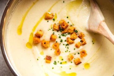 celery and celeriac soup