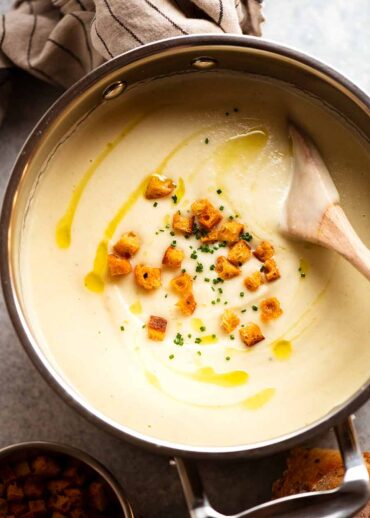 celery and celeriac soup