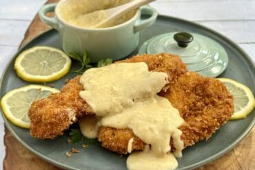 cheese chicken schnitzel