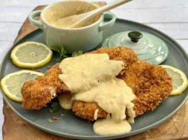 cheese chicken schnitzel