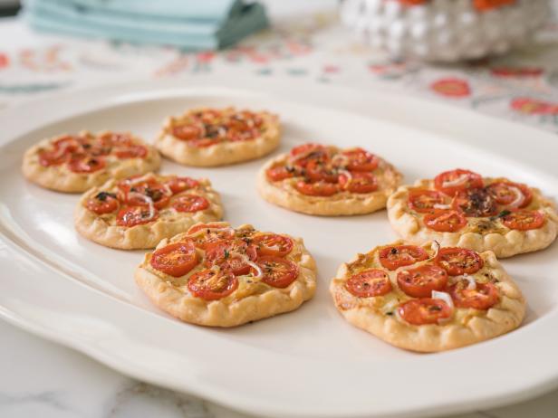 cherry tomato tartlets