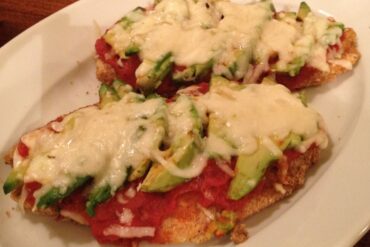 chicken avocado parmigiana