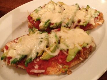 chicken avocado parmigiana