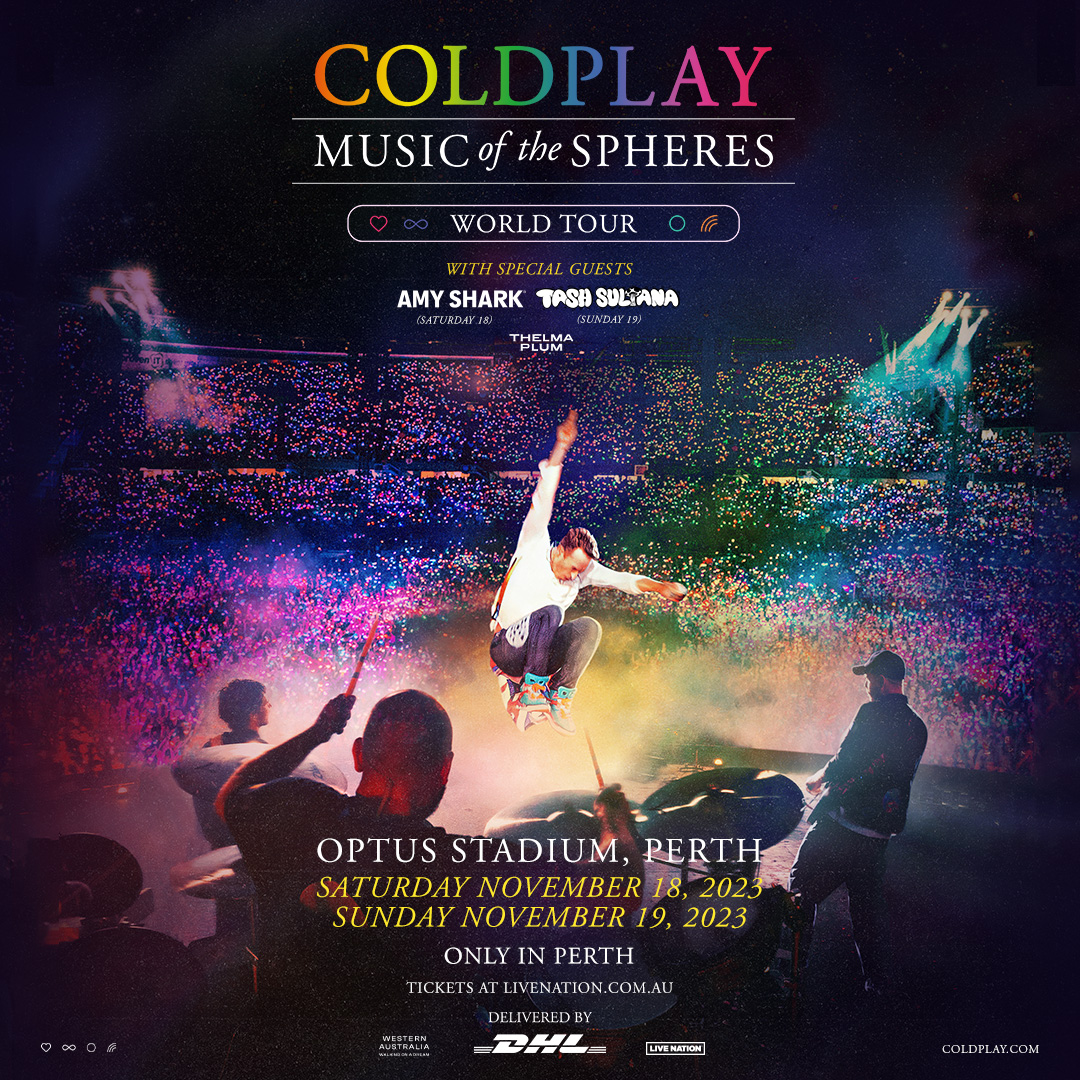 coldplay perth ticket