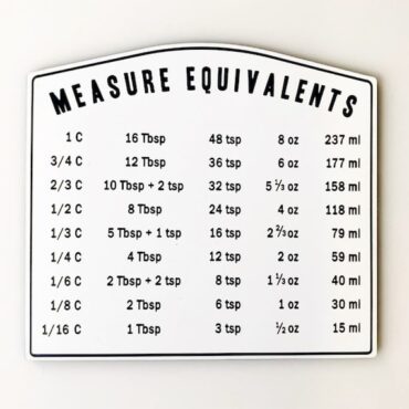 cooking conversion chart australia