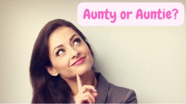 correct spelling for aunty