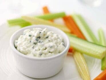 cottage cheese and chives