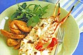 crayfish mornay sauce