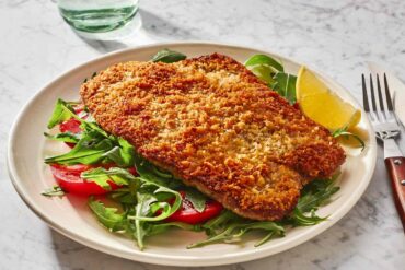 crumbed steak