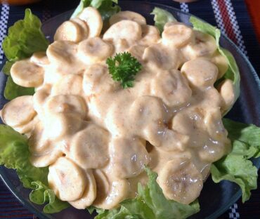 curried banana salad