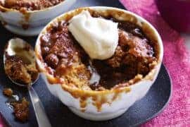 date self saucing pudding