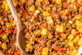 dinners made with mince