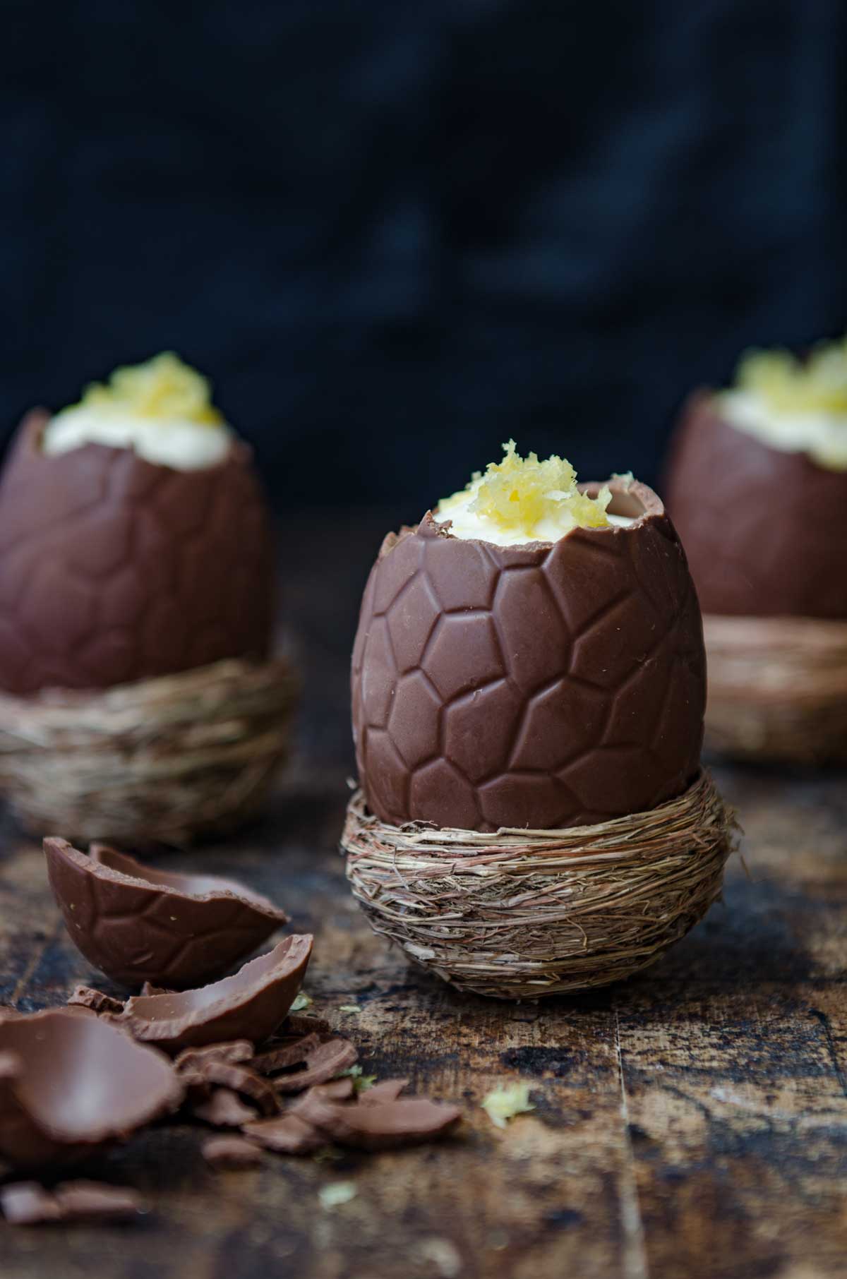 easter egg mousse