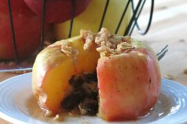 easy baked apples microwave